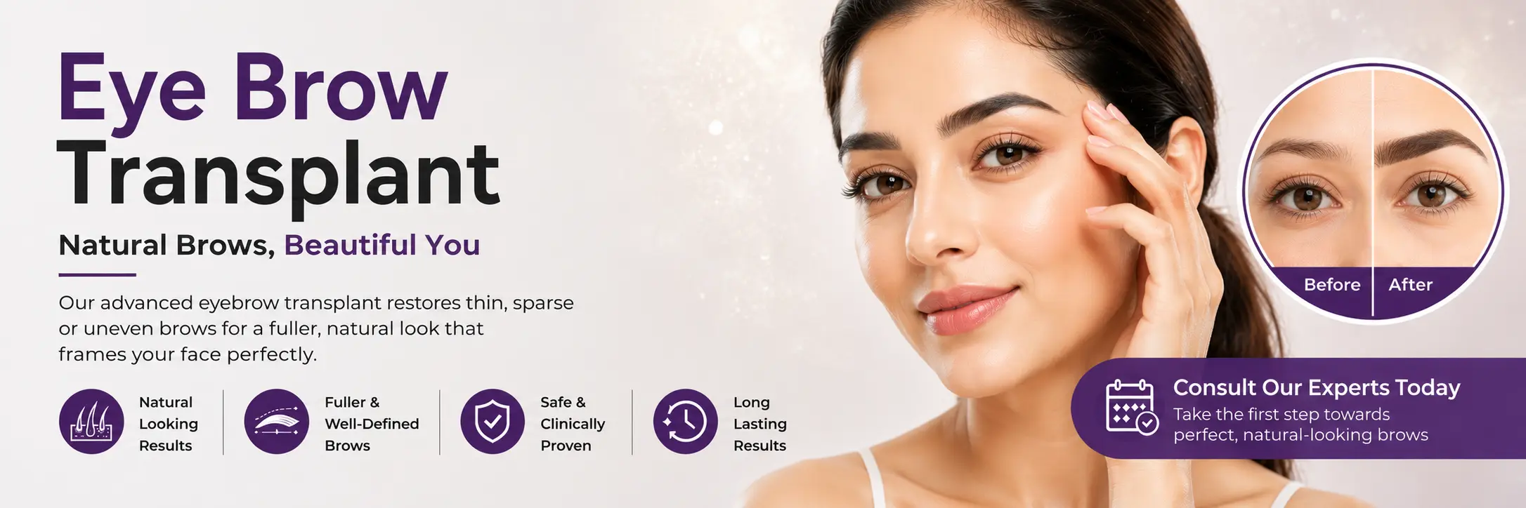 eye brow transplant in south delhi